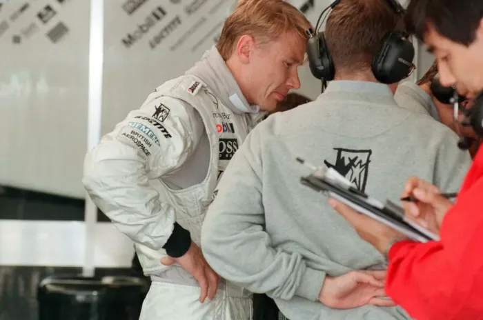Framed Print : Mika Hkkinen of McLaren-Mercedes, 1998 British Grand Prix Framed Print : Mika Hkkinen of McLaren-Mercedes, 1998 British Grand Prix
