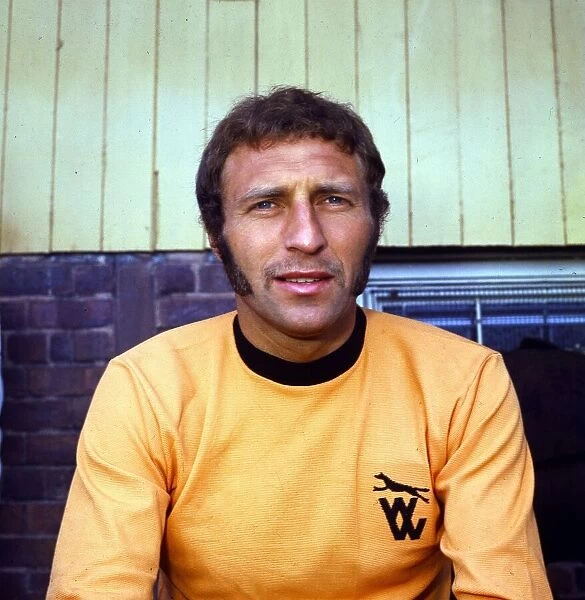 Mike Bailey of Wolves FC - July 1970 Wolverhampton Wanderers