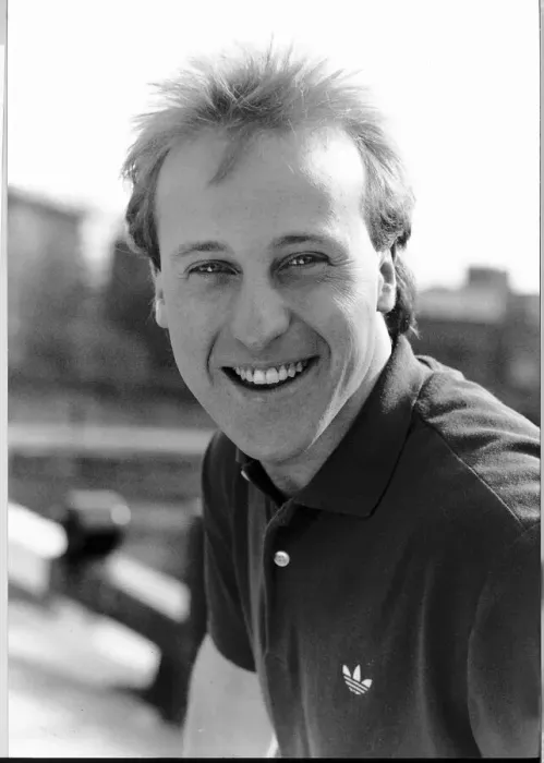 Framed Print : Mike Brosnan TV presenter