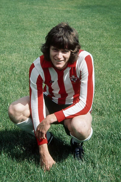 Mike Channon of Southampton FC. July 1975