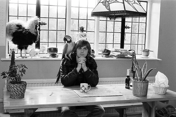 Mike Oldfield, musician and composer, pictured at his home in Buckinghamshire