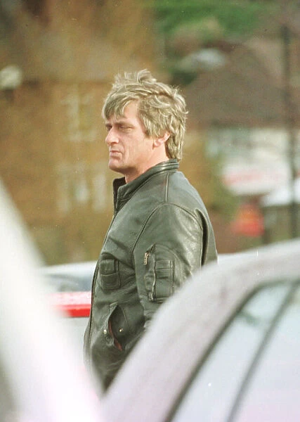 Mike Oldfield Musician shopping in Amersham