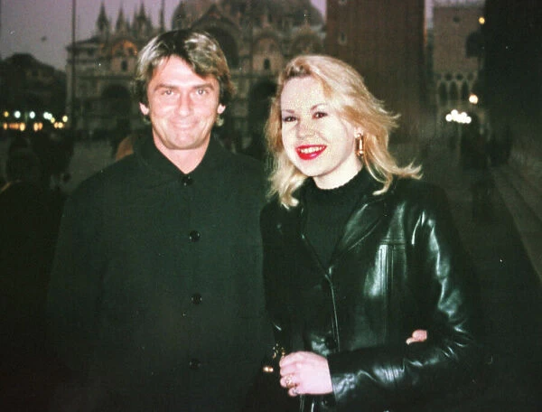 Mike Oldfield Tubular Bells muscian January 1999 is pictured with Amy Laver aged