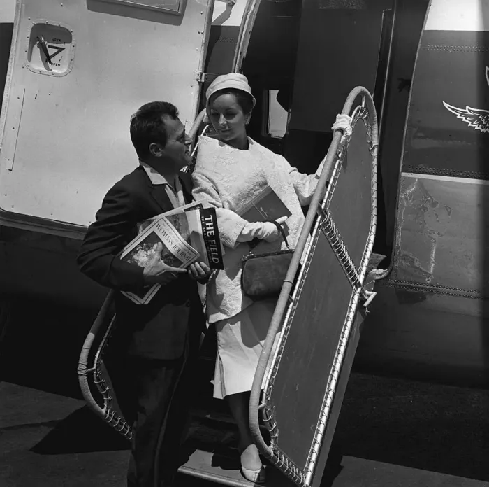 Framed Print : Mike Todd 1957 with Elizabeth Taylor flying to Nice In 1957 Elizabeth Framed Print : Mike Todd 1957 with Elizabeth Taylor flying to Nice In 1957 Elizabeth
