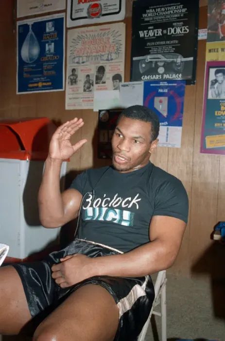 Framed Print : Mike Tyson takes a break from training ahead of his bout with James Bonecrusher Smith Framed Print : Mike Tyson takes a break from training ahead of his bout with James Bonecrusher Smith