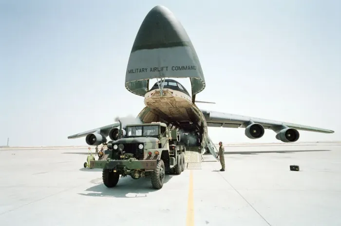 Framed Print : US Military Airlift Command, Operation Desert Shield, American forces at Dhahran Airbase Framed Print : US Military Airlift Command, Operation Desert Shield, American forces at Dhahran Airbase