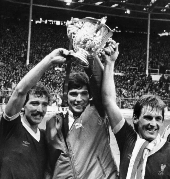 Framed Print : Milk Cup Final at Wembley Stadium. Liverpool 3 v Tottenham Hotspur 1 Framed Print : Milk Cup Final at Wembley Stadium. Liverpool 3 v Tottenham Hotspur 1