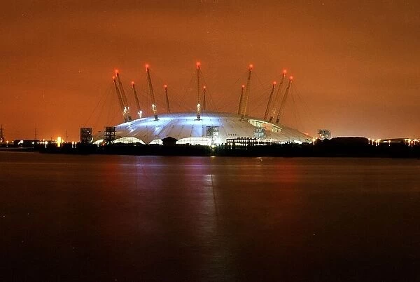 Millennium Dome at 7 am on December 31st 1998