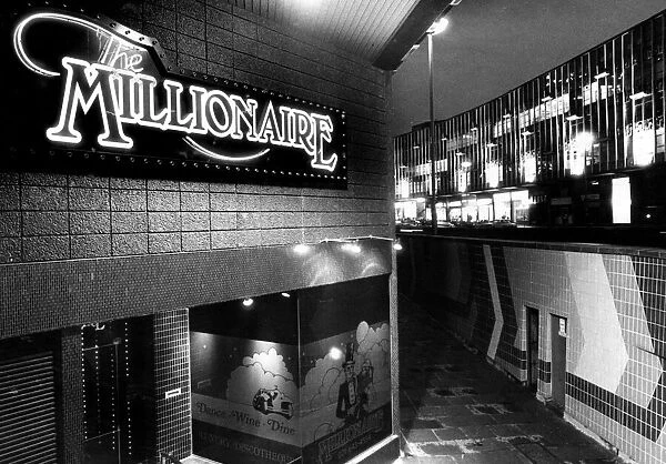 Millionaire Nightclub, Birmingham. 12th May 1983