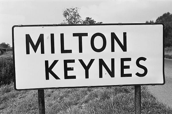Milton Keynes, June 1967. Milton Keynes, locally abbreviated to MK
