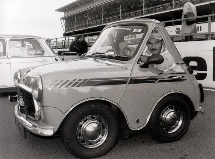 Framed Print : Mini Car Anniversary. 25, 000 Minis turned up at Silverstone to celebrates 30 years Framed Print : Mini Car Anniversary. 25, 000 Minis turned up at Silverstone to celebrates 30 years