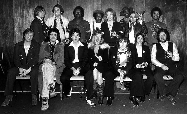 Mirror Pop Group Awards January 1977 Winners of the awards in the Daily Mirror Pop