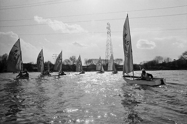 The Mirror Sailing Dinghy Picture taken at the I. P. C