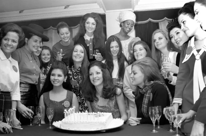 Framed Print : Miss Australia, Stefane Meurer (20) held her 21st birthday party today at the Waldorf