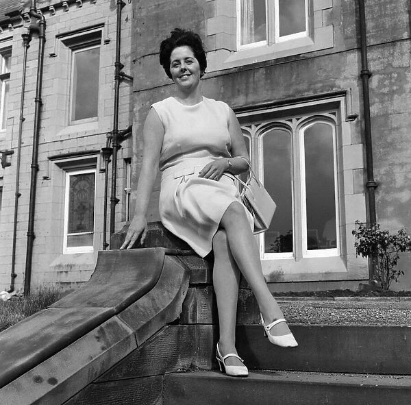 Miss Betty Boothroyd, prospective Labour Councillor for Nelson and Colne