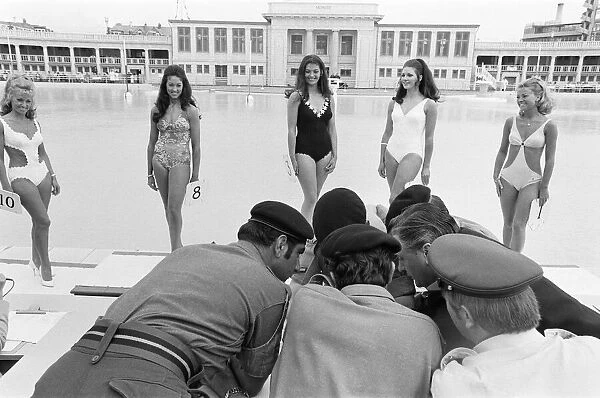 Miss Blackpool 1971, Beauty Competition Heat 4. Model and winner