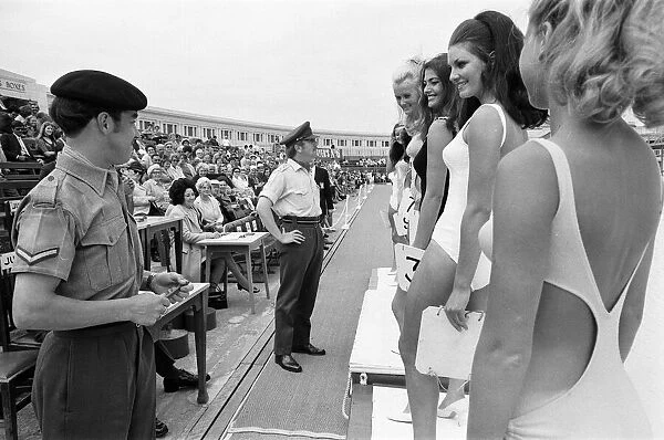 Miss Blackpool 1971, Beauty Competition Heat 4. Model and winner