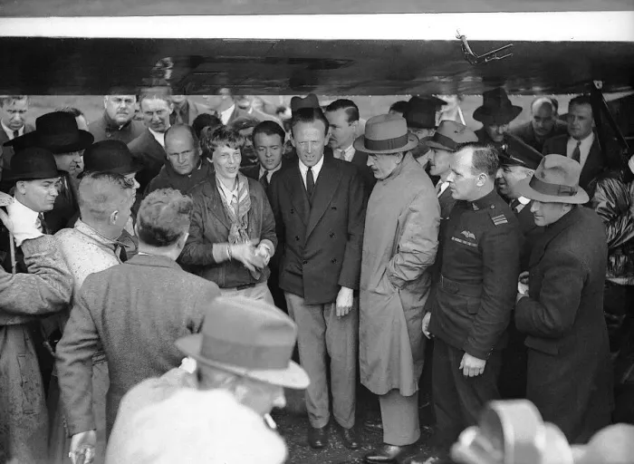Framed Print : Miss Earhart flies the Atlantic OP260C May 1932 Amelia Earhart is best Framed Print : Miss Earhart flies the Atlantic OP260C May 1932 Amelia Earhart is best