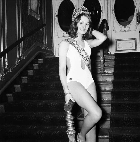 Miss England Contest: Vicki Harris. March 1975 75-01587