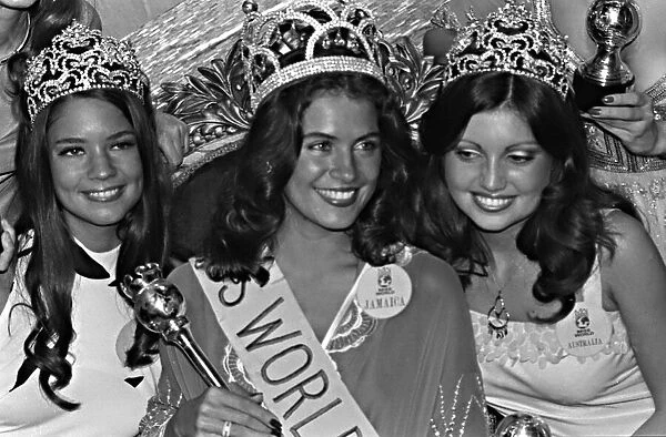 Miss Jamaica Cindy Breakspeare wins Miss world title 1976