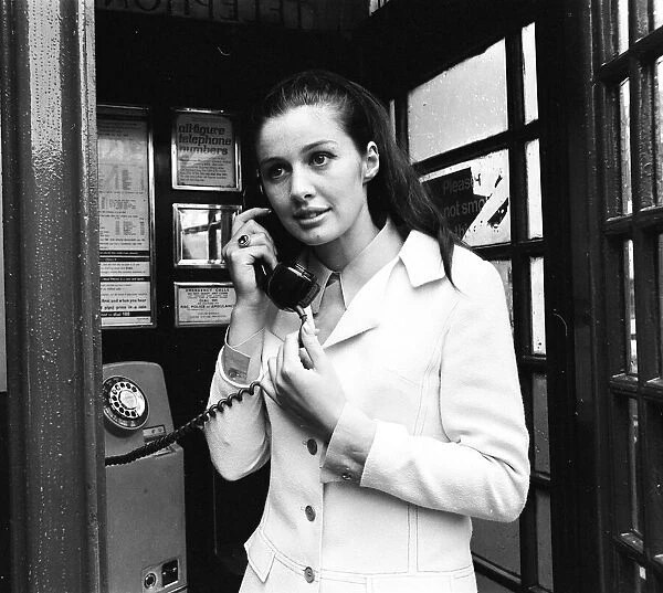 Miss UK 1967. Jennifer Lewis. 22nd August 1967