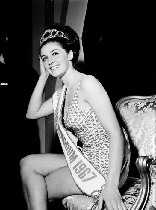 Framed Print : Miss UK 1967. Jennifer Lewis. 22nd August 1967