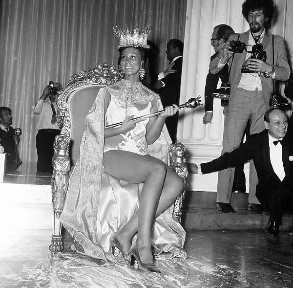 Miss World Beauty Competition at the Royal Albert Hall, London, Friday 20th November 1970
