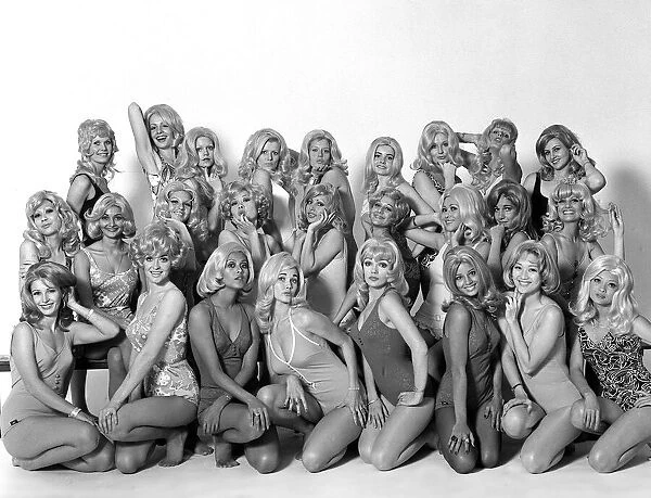Miss World Contestants November 1972