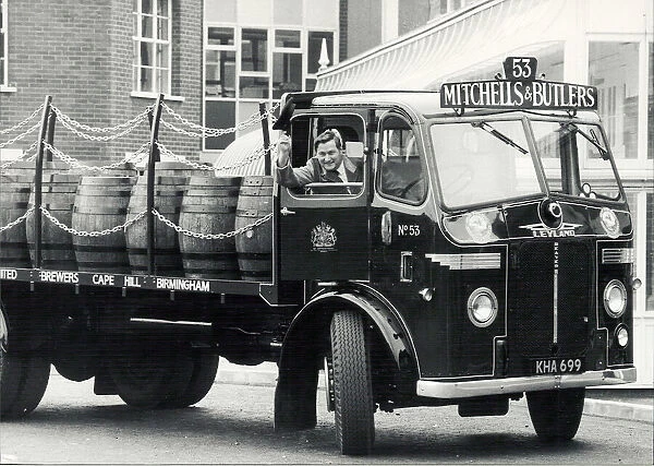 Mitchells and Butlers Brewery. Alan Birchley, from Rowley Regis