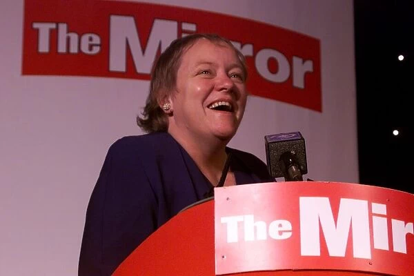 Mo Mowlam MP at The Mirror Pride of Britain Awards 1999 where she received her award