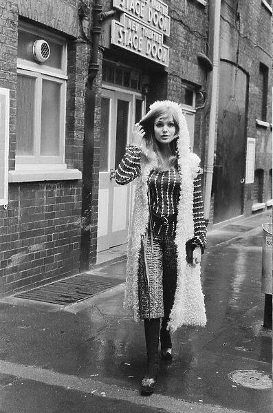Model and horror film actress Madeline Smith. 17th February 1971