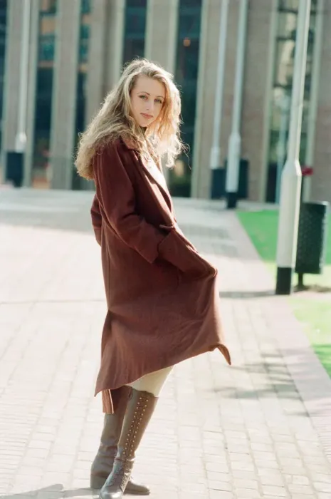Framed Print : Model, Lindsay, Clothing, Fashion, Liverpool, 7th September 1994 Framed Print : Model, Lindsay, Clothing, Fashion, Liverpool, 7th September 1994