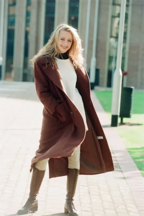 Framed Print : Model, Lindsay, Clothing, Fashion, Liverpool, 7th September 1994 Framed Print : Model, Lindsay, Clothing, Fashion, Liverpool, 7th September 1994