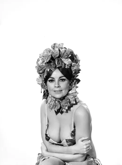 Framed Print : Model wearing a selection of Easter Bonnets. 1966