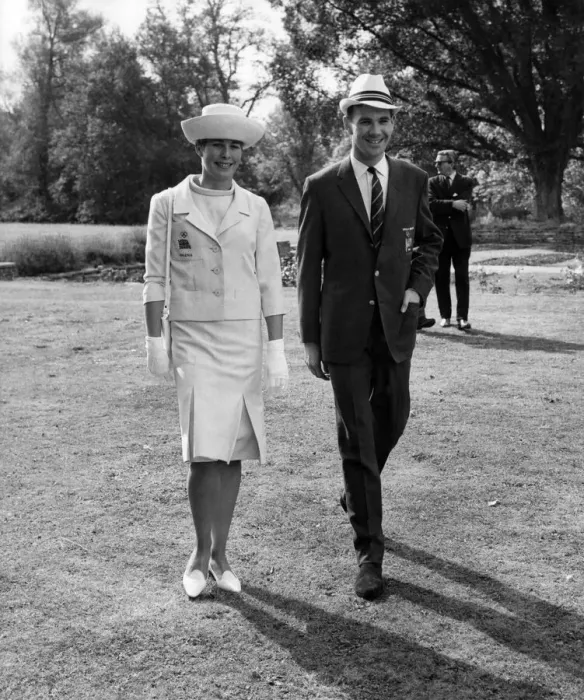 Framed Print : Models wearing male and female uniforms for the British athletes in the upcoming Olympic