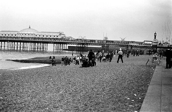 Mods and rockers clash on Brighton beach during bank 1964 holiday