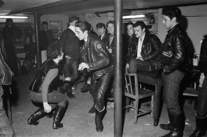 Framed Print : The mods and rockers were two conflicting British youth subcultures of the early to Framed Print : The mods and rockers were two conflicting British youth subcultures of the early to