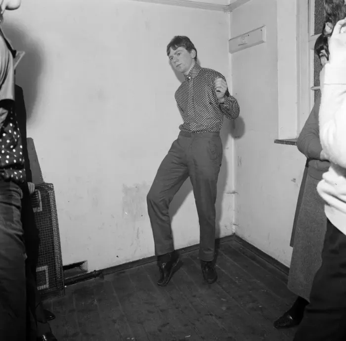 Framed Print : The mods and rockers were two conflicting British youth subcultures of the early to