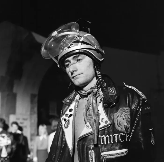Framed Print : The mods and rockers were two conflicting British youth subcultures of the early to Framed Print : The mods and rockers were two conflicting British youth subcultures of the early to