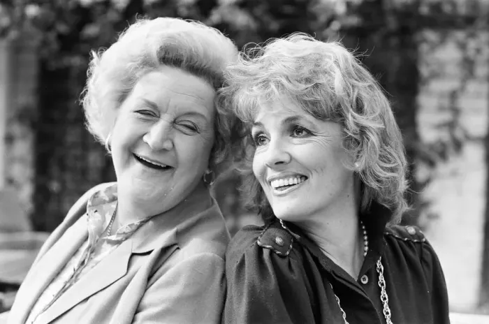 Framed Print : Molly Sugden and Esther Rantzen join the new series of Thats Life