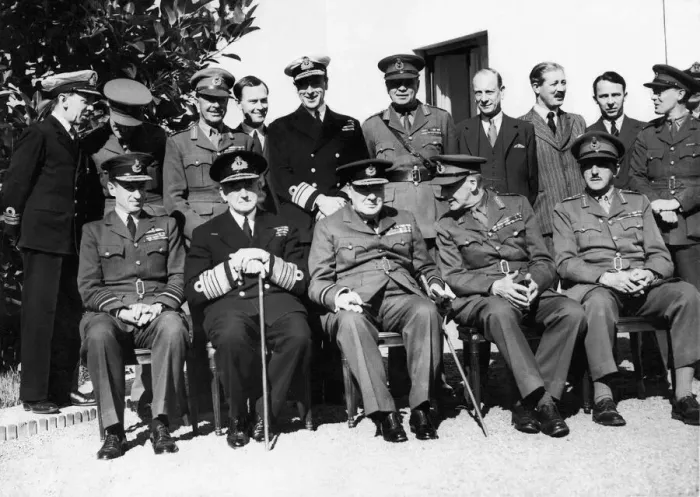 Framed Print : One of the most momentous conferences of the war began in January 1943 near Casablanca Framed Print : One of the most momentous conferences of the war began in January 1943 near Casablanca