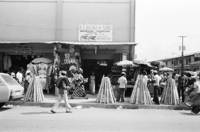 Framed Print : Monrovia, Liberia, West Africa. Published 13th April 1980