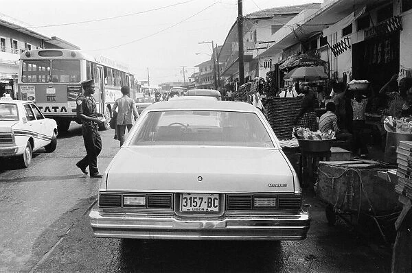 Monrovia, Liberia, West Africa. Published 13th April 1980