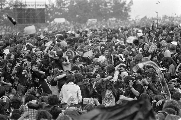 Monsters of Rock festival at Castle Donington. 20th August 1983