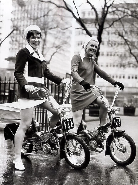 Mopeds Fashion. The Wisp motorised mini-bike. Gay Heaven