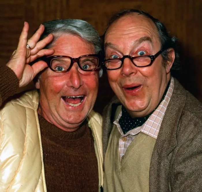 Framed Print : Morecambe and Wise British comedians January 1979 Framed Print : Morecambe and Wise British comedians January 1979