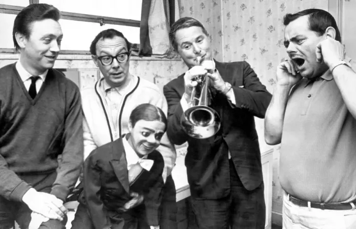 Framed Print : Morecombe & Wise appeared at Coventry Theatre in a rare stage show which ran for seven