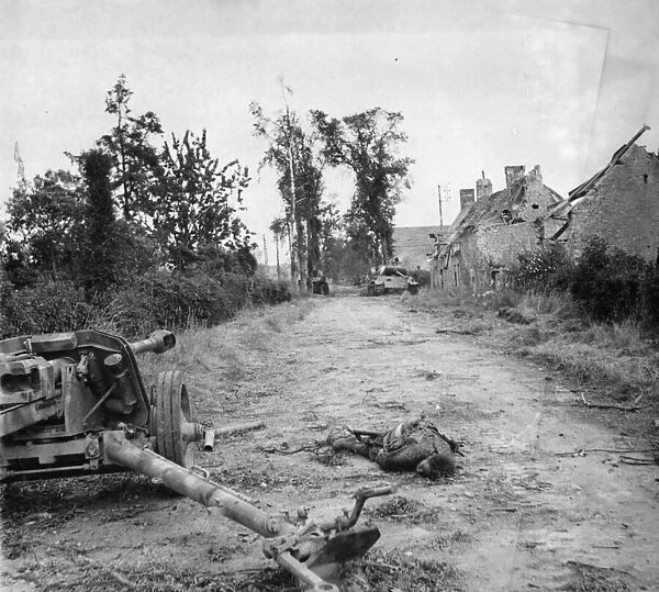 On the morning of 25th June, an attack was made by British troops on the village of