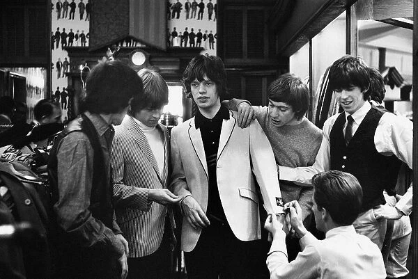 On the morning of 4 June 1964 when The Rolling Stones were taken shopping by their