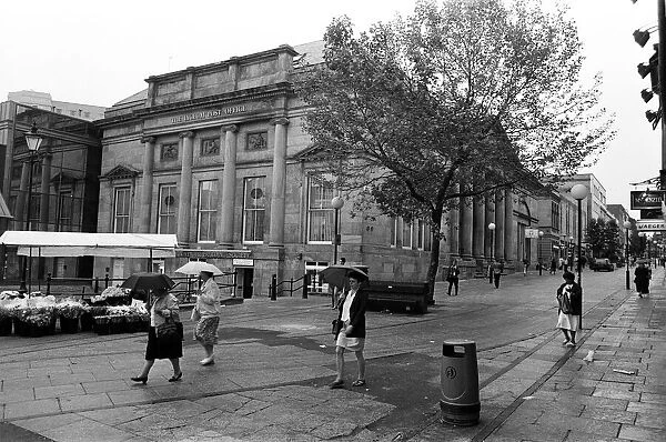 Morning views of Bold Street, Liverpool. 30th June 1992
